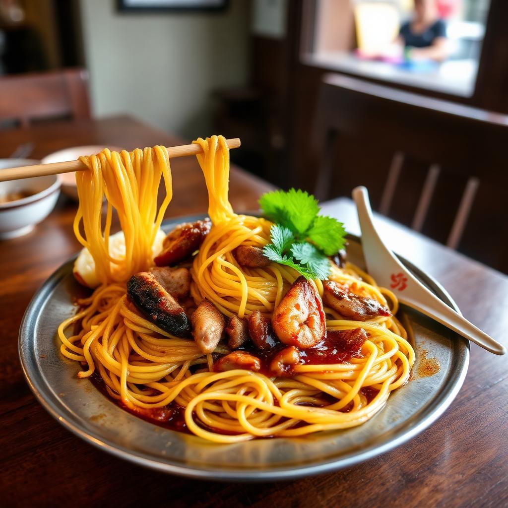 Hokkien Noodles Phuket Style